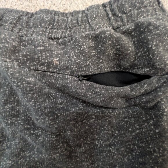 PACT Organic Cotton Ankle Zip Jogger Sweatpant Heathered Gray Large - Picture 4 of 16